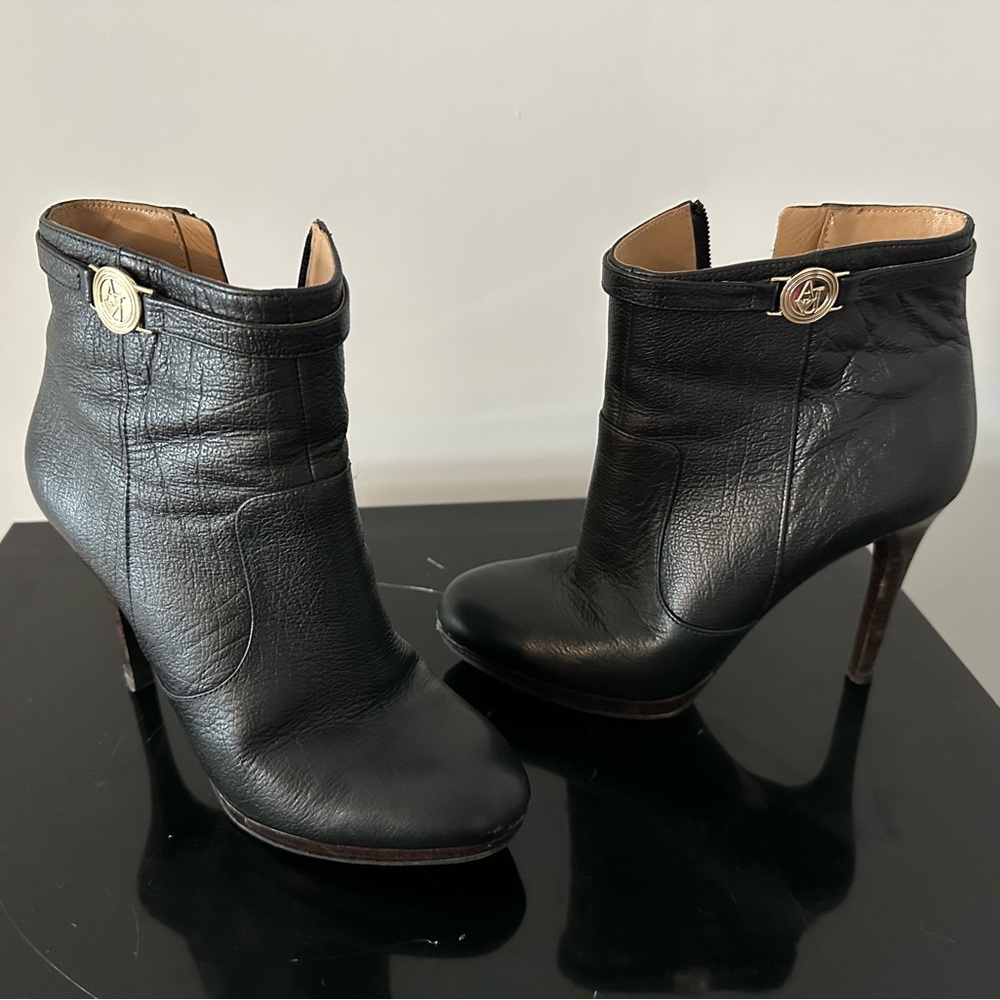 Armani booties
